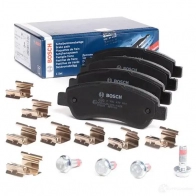Тормозные колодки, комплект BOSCH 1193483638 0986494604 24465 8690-D1490 - Изображение 2