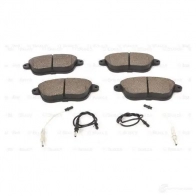 Тормозные колодки, комплект BOSCH 337721 24589 0986460951 BP520 - Изображение 2