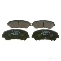Тормозные колодки, комплект BOSCH 1193471945 BP2055 0986424011 22065 - Изображение 3