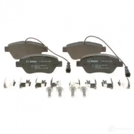 Тормозные колодки, комплект BOSCH 1193483937 0986494698 23705 BP1693 - Изображение 3