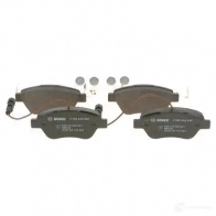 Тормозные колодки, комплект BOSCH 1193483937 0986494698 23705 BP1693 - Изображение 7