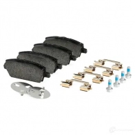 Тормозные колодки, комплект BOSCH BP1047 24087 1193483662 0986494611 - Изображение 8