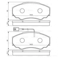 Тормозные колодки, комплект BOSCH 23 917 0986494048 342059 90R-010297/002 - Изображение 5