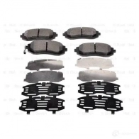 Тормозные колодки, комплект BOSCH 342302 7767D889; 7830D929 23865 0986494315 - Изображение 4