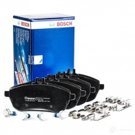 Тормозные колодки, комплект BOSCH 1193483600 8451D134 24306 0986494593 - Изображение 4