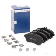 Тормозные колодки, комплект BOSCH 1193483846 0986494667 24306 8451-D1340 - Изображение 2