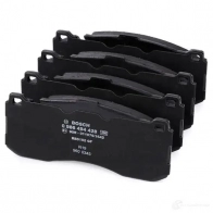 Тормозные колодки, комплект BOSCH 342409 8483-D1371 24316 0986494428 - Изображение 4
