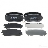 Тормозные колодки, комплект BOSCH 342360 8377-D1258 24544 0986494375 - Изображение 2
