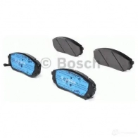 Тормозные колодки, комплект BOSCH 342141 24092 BP1054 0986494143 - Изображение 5