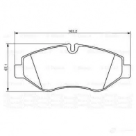 Тормозные колодки, комплект BOSCH 342280 29192 0986494293 BP1231 - Изображение 5