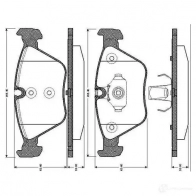 Тормозные колодки, комплект BOSCH Bmw X3 (E83) 1 Кроссовер 3.0 xDrive 28 i 233 л.с. 2008 – 2010 D 946 7592 D 946 7592 0986tb2435