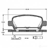 Тормозные колодки, комплект BOSCH D 770 7637 D 770 7637 Subaru Legacy (BE) 3 Седан 2.0 AWD (BE5) 280 л.с. 2002 – 2003 0986tb2360