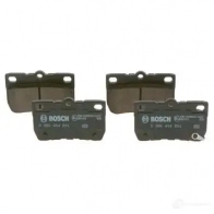 Тормозные колодки, комплект BOSCH S U5F5E7 0986494891 1437243549 - Изображение 2