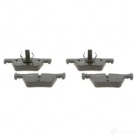 Тормозные колодки, комплект BOSCH 25307 0986495289 342796 BP1655 - Изображение 8