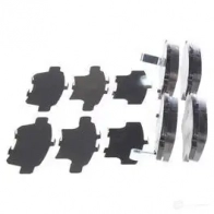 Тормозные колодки, комплект BOSCH 1425140173 BP1815 243 41 0986494964 - Изображение 5