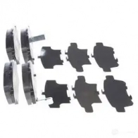 Тормозные колодки, комплект BOSCH 1425140173 BP1815 243 41 0986494964 - Изображение 8