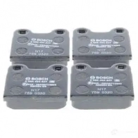 Тормозные колодки, комплект BOSCH BP2021 20010 1193484267 0986494847 - Изображение 4
