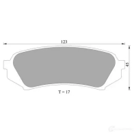 Тормозные колодки, комплект BOSCH 0986ab2606 7640-D773 Lexus LX (J100) 2 1998 – 2007 235 39
