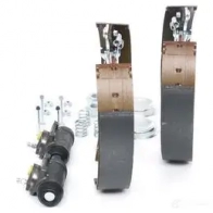 Барабанные тормозные колодки, комплект BOSCH 0204114205 5VDBQ 307381 K S205 - Изображение 2