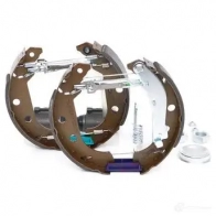Барабанные тормозные колодки, комплект BOSCH 0204114205 5VDBQ 307381 K S205 - Изображение 3