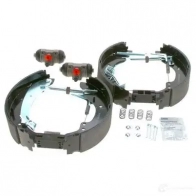 Барабанные тормозные колодки, комплект BOSCH 40BO5E1 307421 0204114539 KS 539 - Изображение 3