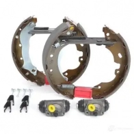 Барабанные тормозные колодки, комплект BOSCH 327ZS42 307451 0204114595 KS 595 - Изображение 2