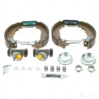 Барабанные тормозные колодки, комплект BOSCH 5422K6 KS 039 0204114039 307309 - Изображение 2