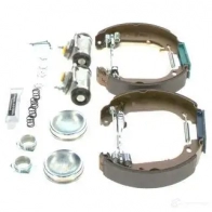 Барабанные тормозные колодки, комплект BOSCH 5422K6 KS 039 0204114039 307309 - Изображение 5