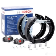 Барабанные тормозные колодки, комплект BOSCH N1EVLZ 0204114556 307435 K S556 - Изображение 4
