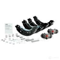 Барабанные тормозные колодки, комплект BOSCH K P554 0204113735 307260 DF6D4P - Изображение 3
