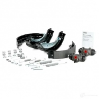 Барабанные тормозные колодки, комплект BOSCH K P554 0204113735 307260 DF6D4P - Изображение 4