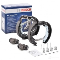 Барабанные тормозные колодки, комплект BOSCH 307502 KS6 49 0204114649 KXS09ES - Изображение 2