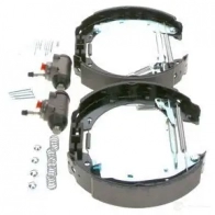 Барабанные тормозные колодки, комплект BOSCH 0204114555 307434 FCTANFO KS 555 - Изображение 3