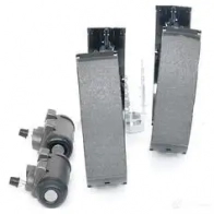 Барабанные тормозные колодки, комплект BOSCH 0204114506 307389 X6SMWFR KS 506
