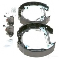 Барабанные тормозные колодки, комплект BOSCH 307409 GNZF91 0204114527 KS 527 - Изображение 2