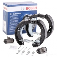 Барабанные тормозные колодки, комплект BOSCH 0204114537 KS53 7 FBLQDV 307419 - Изображение 2