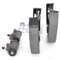 Барабанные тормозные колодки, комплект BOSCH KS52 4 RQ9ZHD6 307407 0204114524