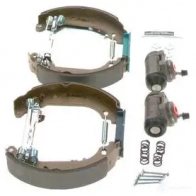 Барабанные тормозные колодки, комплект BOSCH 0204114127 MW6OF 307350 KS12 7 - Изображение 5