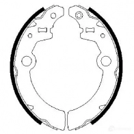 Барабанные тормозные колодки, комплект BOSCH Z1IJ91 B S895 341725 0986487676 - Изображение 6