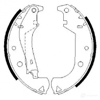 Барабанные тормозные колодки, комплект BOSCH 341686 0986487626 B S861 ILBFO - Изображение 6