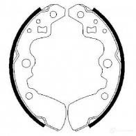 Барабанные тормозные колодки, комплект