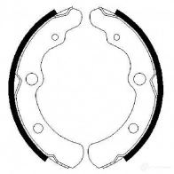 Барабанные тормозные колодки, комплект