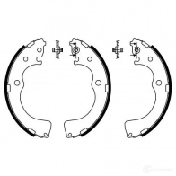 Барабанные тормозные колодки, комплект BOSCH BS1009 0986487789 Mazda MPV (LW) 2 Минивэн 3.0 i V6 200 л.с. 2002 – 2006 E1 90R-01489/209