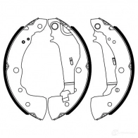 Барабанные тормозные колодки, комплект BOSCH BS 7963 0986487963 Q45D4 Nissan Micra (K14) 5 Хэтчбек 1.0 71 л.с. 2016 – 2025