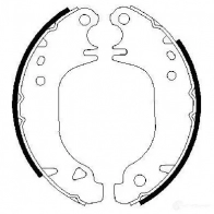 Барабанные тормозные колодки, комплект