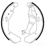 Барабанные тормозные колодки, комплект BOSCH 341755 2AOUKQ3 BS9 27 0986487707 - Изображение 6