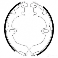 Барабанные тормозные колодки, комплект BOSCH 341571 B S672 0986487422 FT9V4 - Изображение 3
