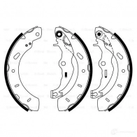 Барабанные тормозные колодки, комплект BOSCH P1L925 0986487796 BS 7796 341846 - Изображение 5