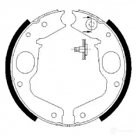Тормозные колодки ручника, комплект BOSCH 0986487719 BS9 39 76KNAD 341767 - Изображение 6