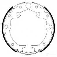 Тормозные колодки ручника, комплект BOSCH ILW1W8X BS90 5 341735 0986487686 - Изображение 4